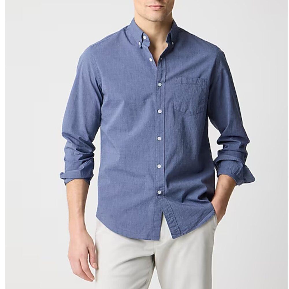 J. Crew Factory L0461 Classic flex casual shirt size L NWT